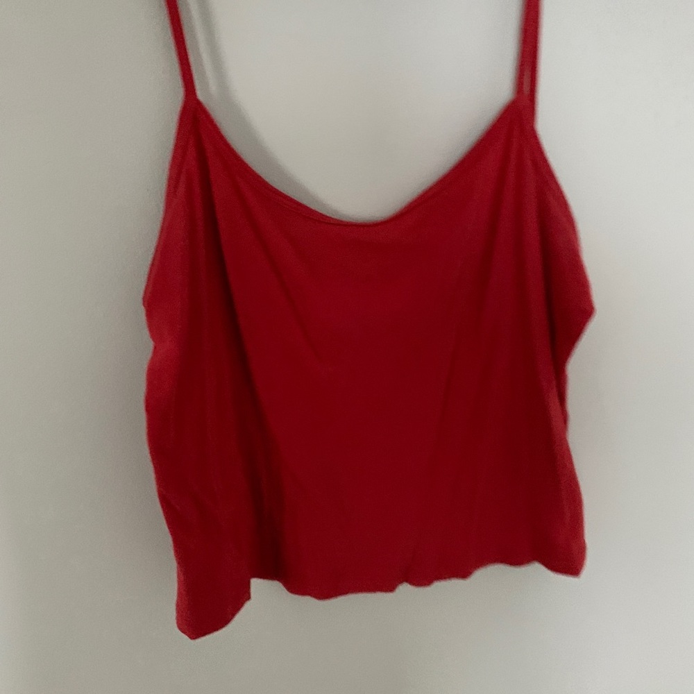 BRANDY MELVILLE: red tank top